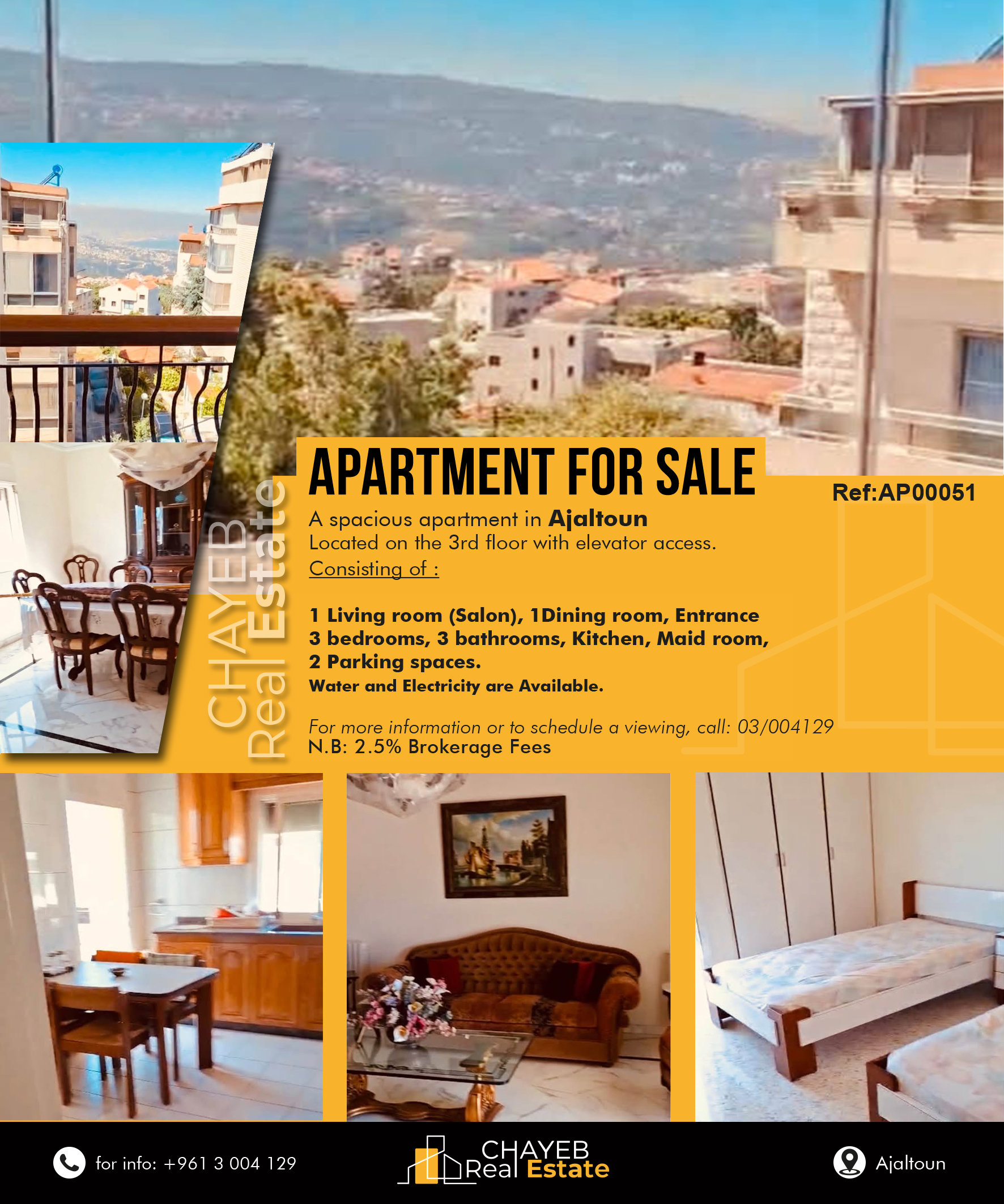 Ajaltoun Serene Mountain Living