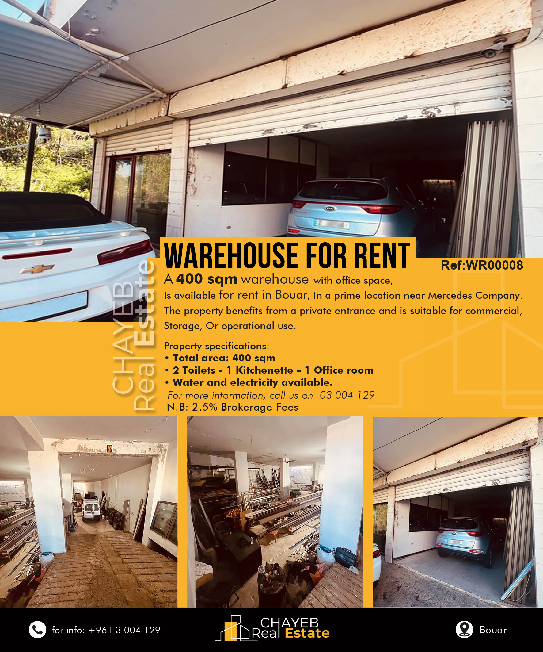 Bouar Highway Link Real Estate Warehouse